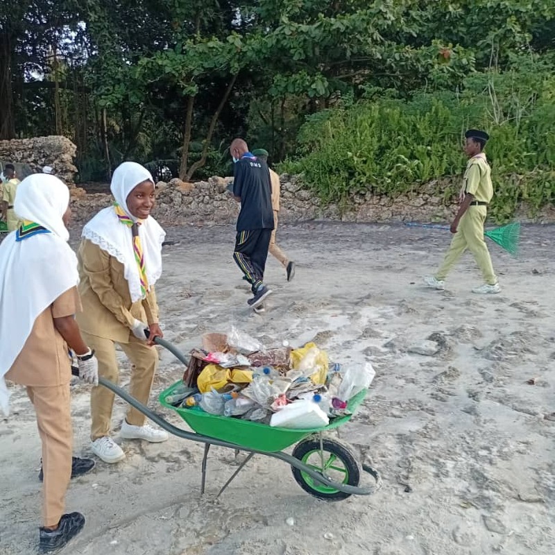 Beach Clean-Ups
Dar Es Salaam – In a commendable display of civic responsibility, local Scouts organized a community clean-up exercise at Kivukoni Ferries Beach, located in the Ilala District of Dar Es Salaam Region. This initiative not only aimed to beautify the popular seaside area but also reinforced the key environmental principles the young scouts had recently learned during their training.

“This clean-up is a great opportunity for us to give back to our community and protect our beautiful environment,” said one of the scout leaders. “By participating in such activities, we are not only making a difference today but also instilling the values of conservation in our youth.”

The community clean-up exercise at Kivukoni Ferries Beach stands as a testament to the Scouts' dedication to making a positive impact in their community while promoting a cleaner and more sustainable environment for future generations.